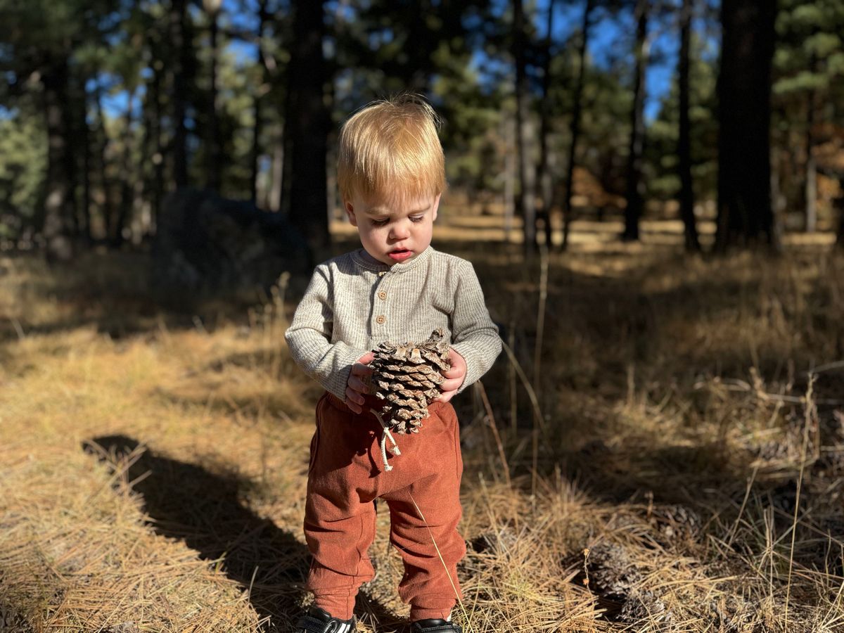 Aynor Henley Onesie | Heathered Biscuit | Me & Henry