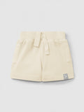 Waffle weave pull-up shorts | Natural | Snug