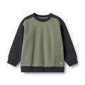 Sweatshirt Block Ellis | Navy | Wheat Kids