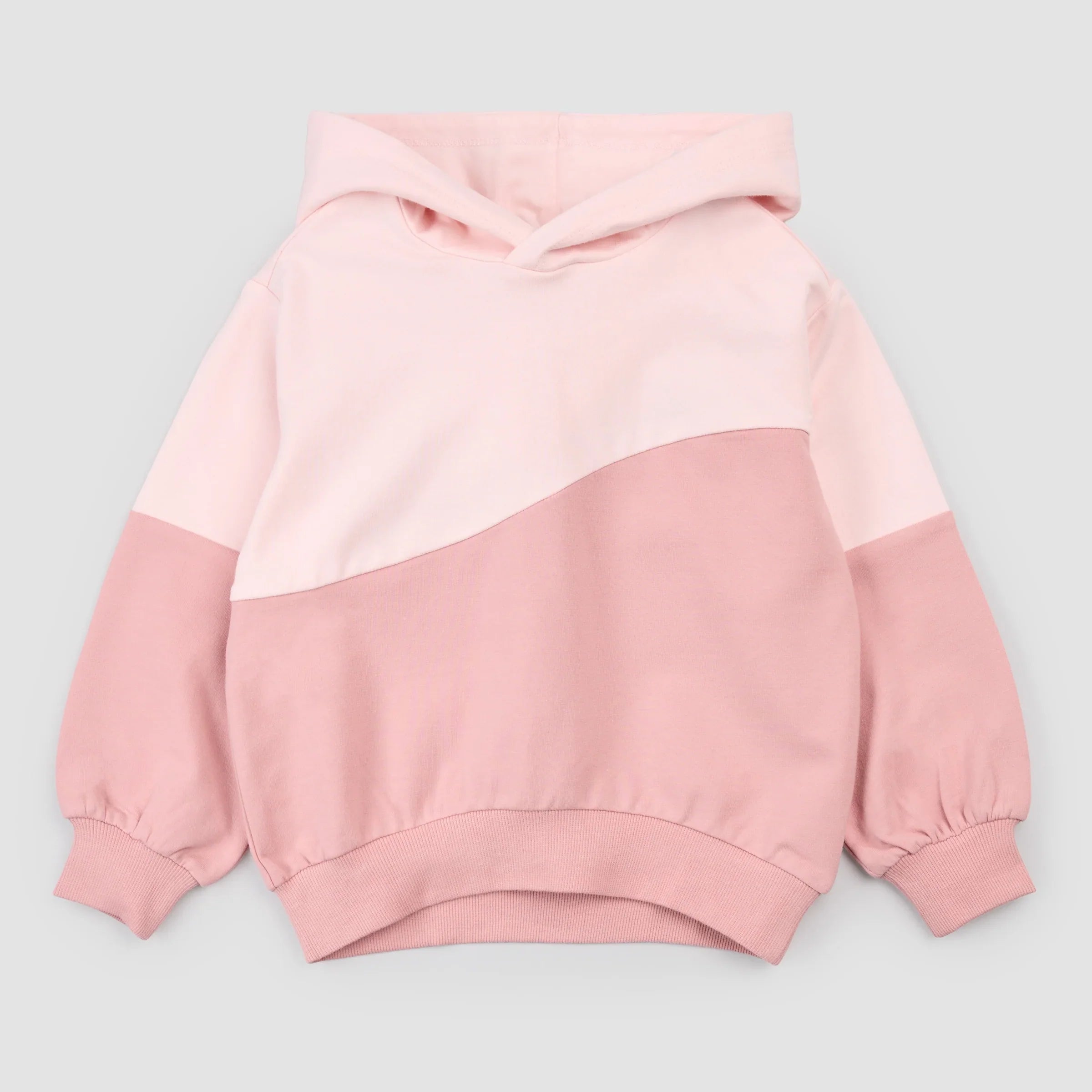 Hooded Sweatshirt | Two Tone Pink | Miles the Label