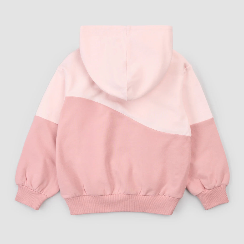 Hooded Sweatshirt | Two Tone Pink | Miles the Label