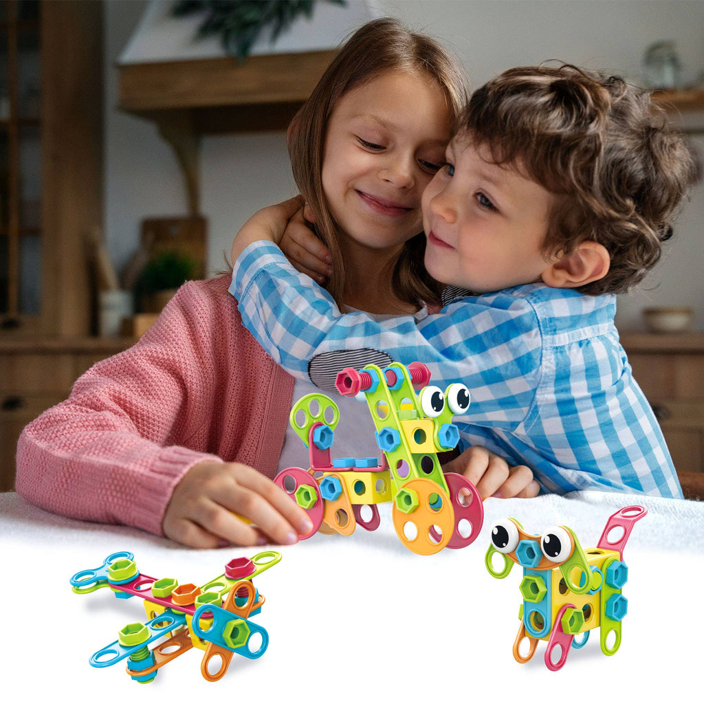 PicassoTiles - PicassoTiles 115pc Engineering Construction Set - Ages 3+