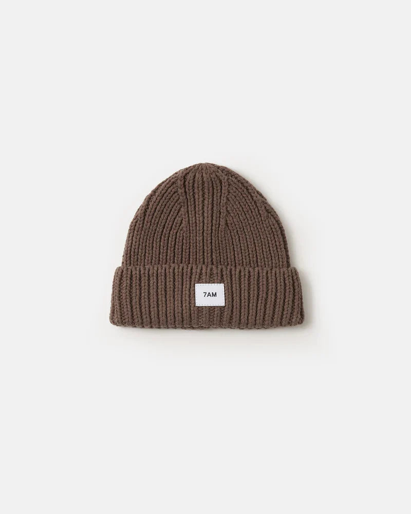 Chunky Beanie | Brown | 7am