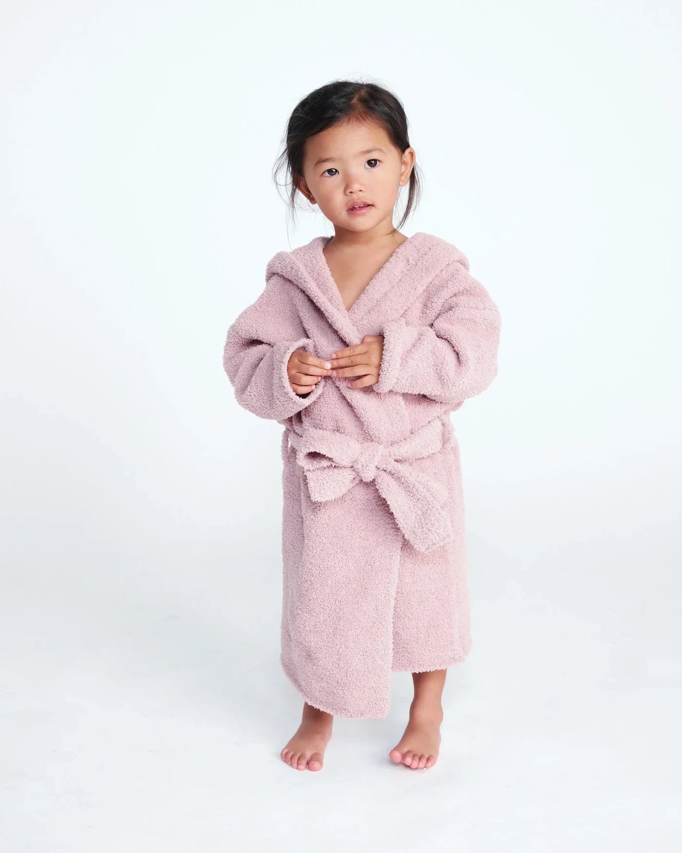 Fuzzy Robe | Ash Rose | 7AM
