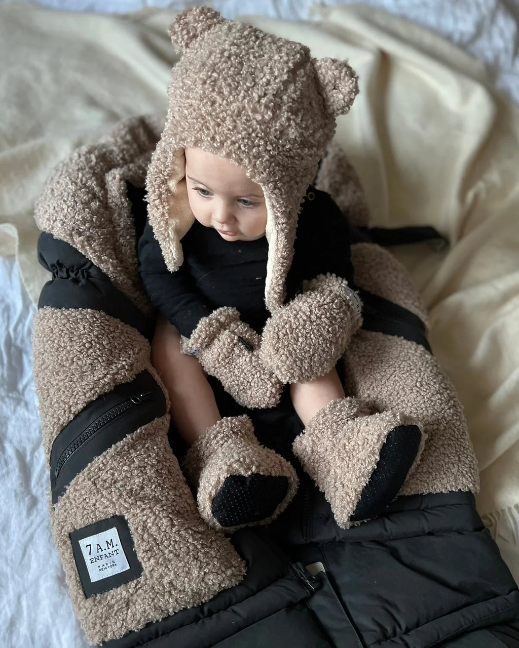 The Cub Set - Teddy | Hat & Mittens | 7AM