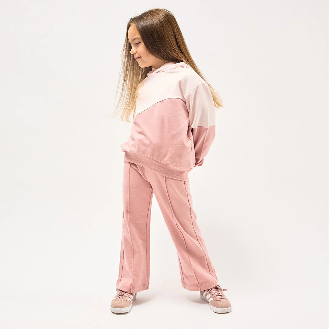 Wide Leg Joggers | Pink | Miles the Label