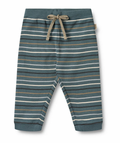 Jersey Pants Leo | Blue Multi Stripe | Wheat Clothing