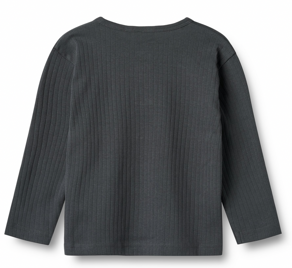 Long Sleeve Shirt Morris | Black Sea | Wheat Clothing