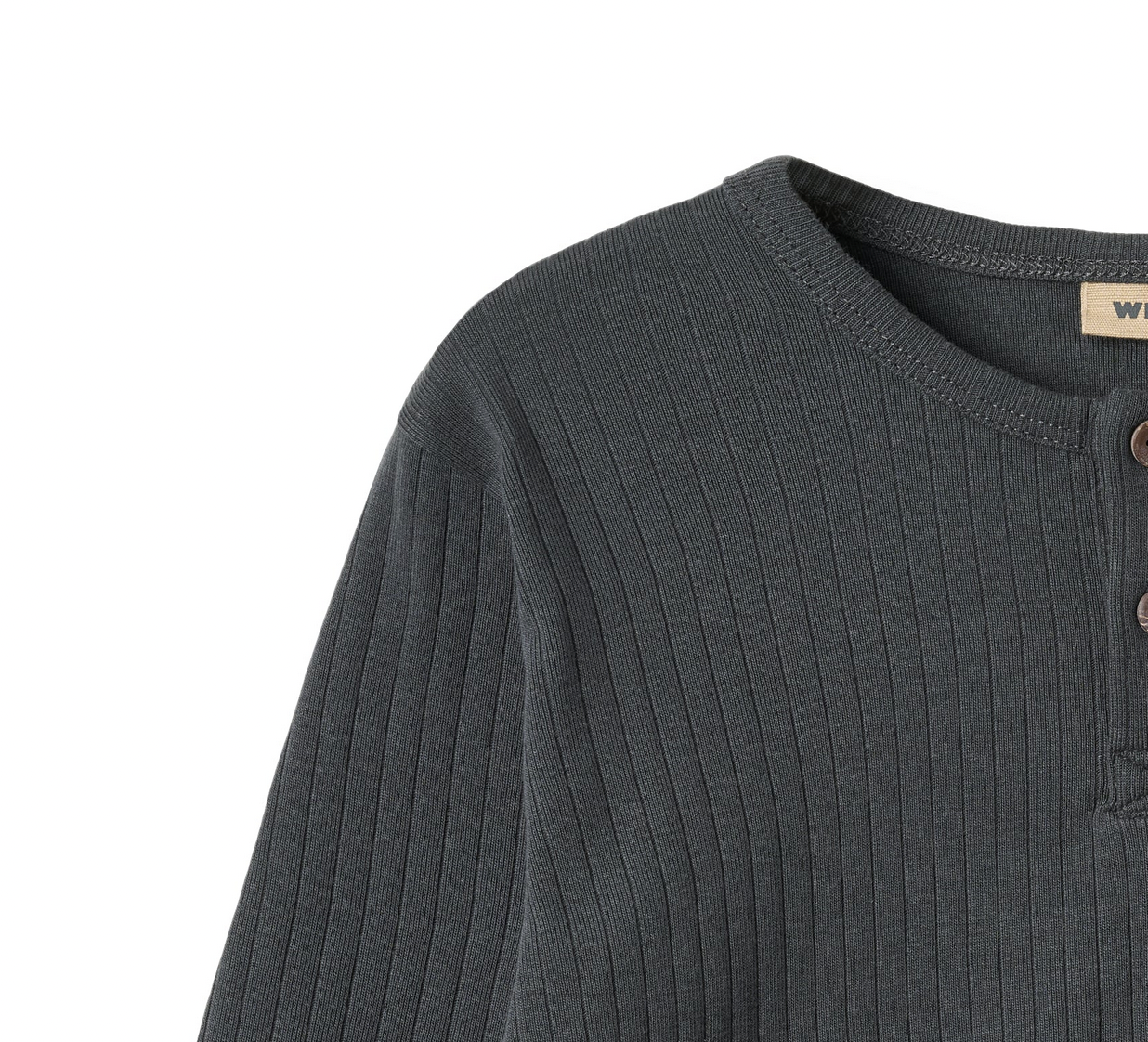 Long Sleeve Shirt Morris | Black Sea | Wheat Clothing