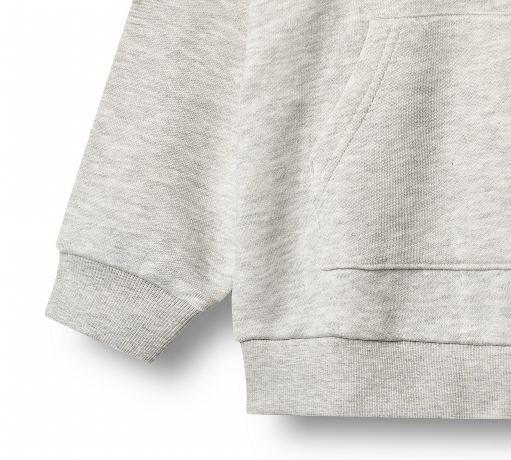 Sweatshirt Francis | Light Melange Grey | Wheat Clothing