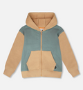 French Terry Hooded Sweatshirt | Mint | Deux Par Deux