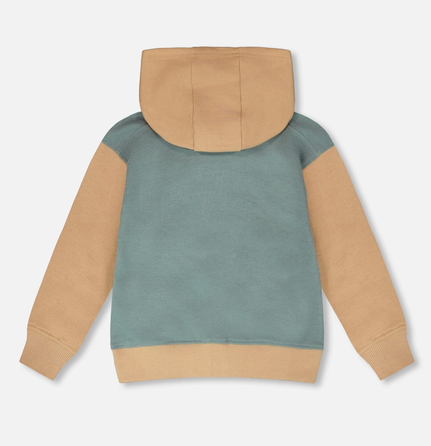 French Terry Hooded Sweatshirt | Mint | Deux Par Deux