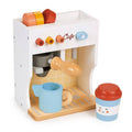 Mentari Toys Wooden Barista Set - Pretend Play Coffee Shop - Ages 3+