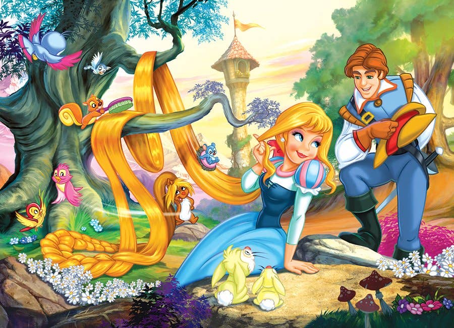 Eurographics Beautiful Hair (Rapunzel) 100-Piece Puzzle - Ages 5+