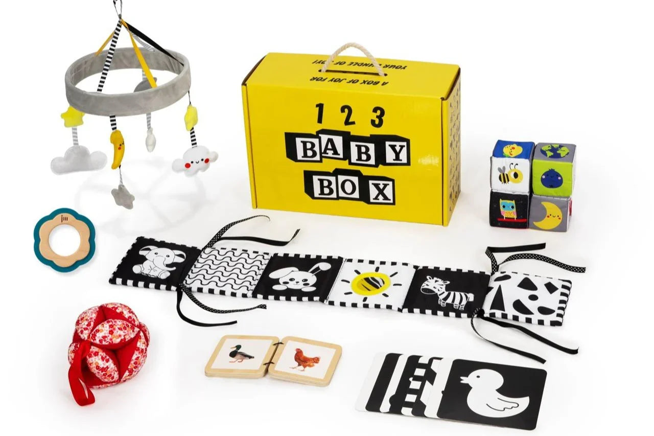 123 Baby Box Montessori Educational Box - Ages 0–2 Months