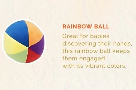 123 Baby Box Montessori Educational Box - Ages 5–6 Months