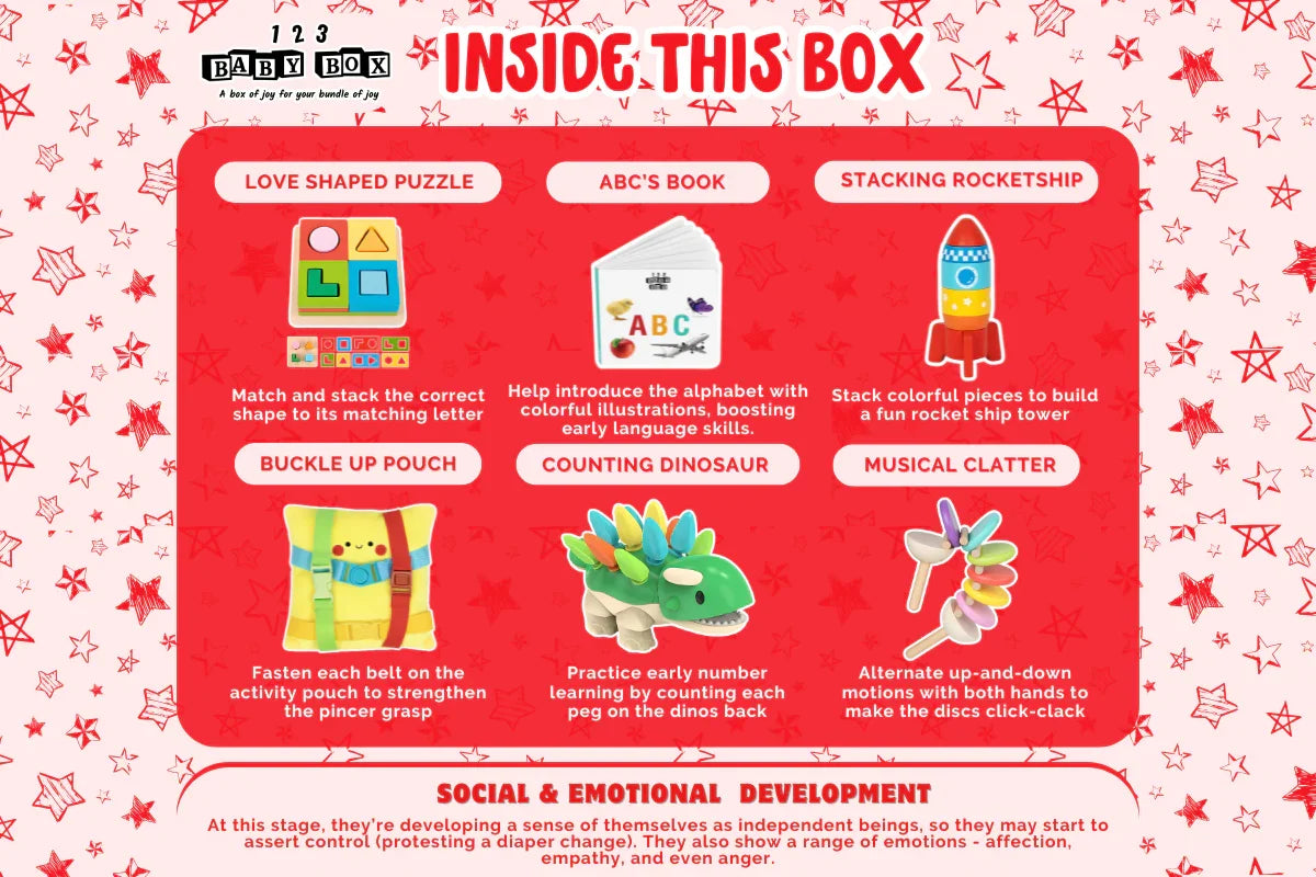 123 Baby Box Montessori Educational Box - Ages 22–24 Months