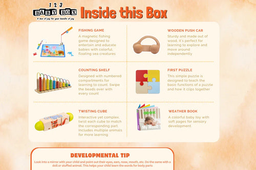 123 Baby Box Montessori Educational Box - Ages 25–27 Months